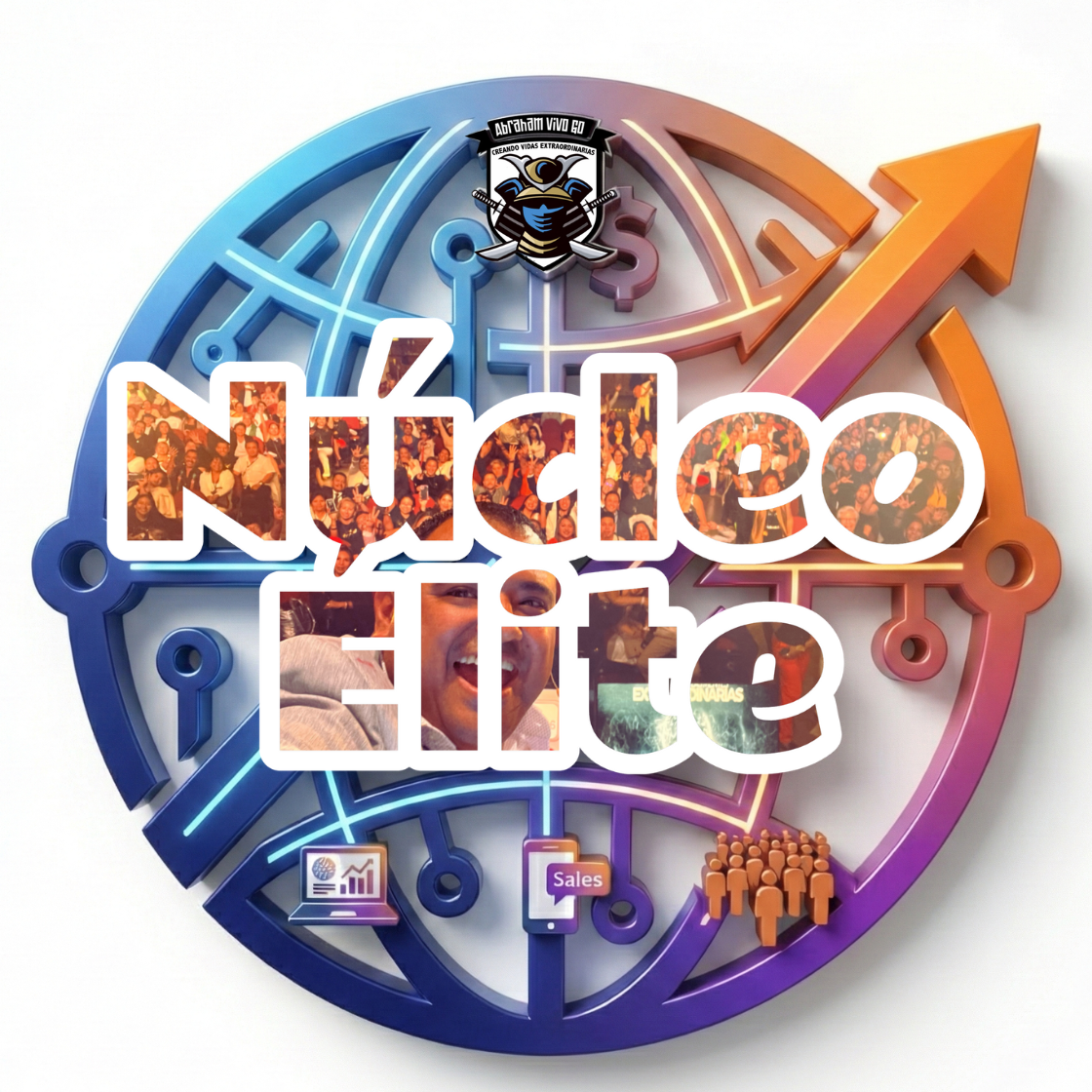 Emblema Núcleo Élite by Abraham
